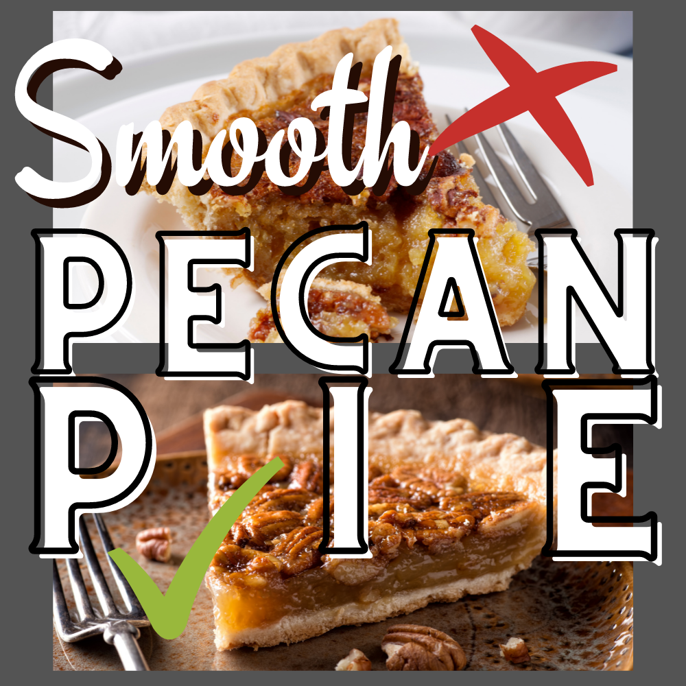 smooth pecan pie (1000 × 1000 px)